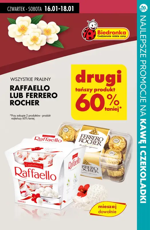 #DZIEŃ BABCI I DZIADKA - gazetka promocyjna Kawa i czekoladki dla Babci i Dziadka od czwartku 16.01 do soboty 18.01 - strona 10