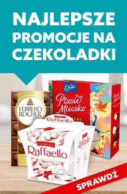 #TOP produkty - gazetka promocyjna Najlepsze promocje na czekoladki od czwartku 16.01 do soboty 18.01 #TOP produkty - gazetka promocyjna Najlepsze promocje na czekoladki od czwartku 16.01 do soboty 18.01