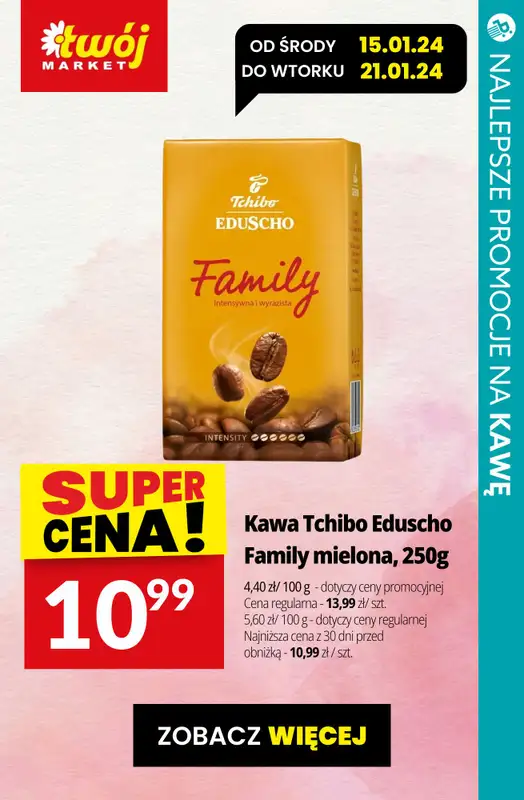 #TOP produkty - gazetka promocyjna Najlepsze oferty na kawę od czwartku 16.01 do soboty 18.01 - strona 5