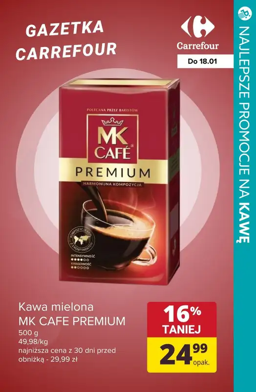 #TOP produkty - gazetka promocyjna Najlepsze oferty na kawę od czwartku 16.01 do soboty 18.01 - strona 3