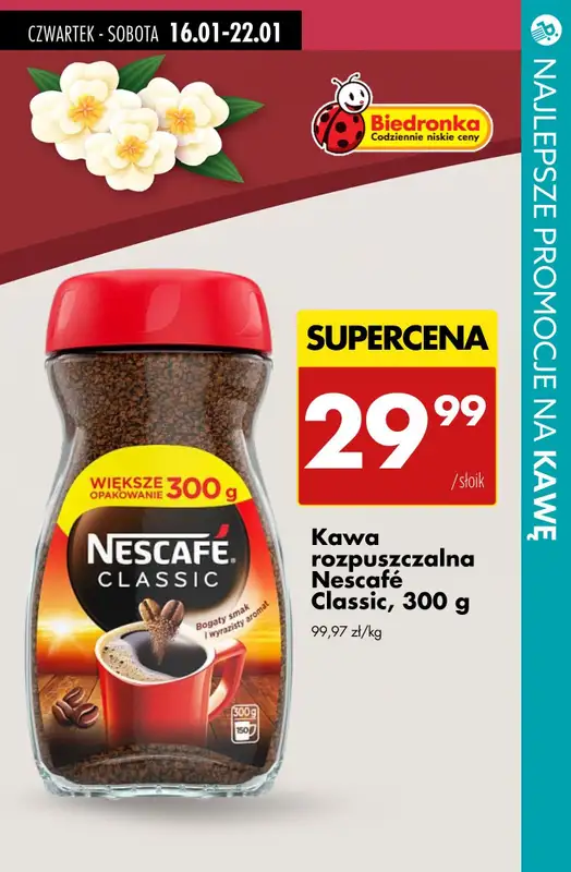 #TOP produkty - gazetka promocyjna Najlepsze oferty na kawę od czwartku 16.01 do soboty 18.01 - strona 2