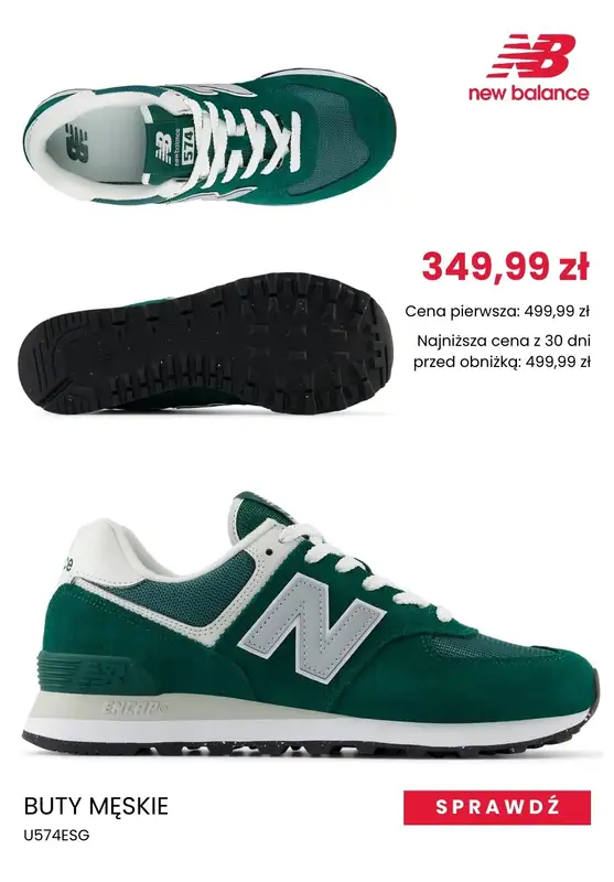 New Balance - gazetka promocyjna SALE od piątku 17.01 do czwartku 23.01 - strona 4