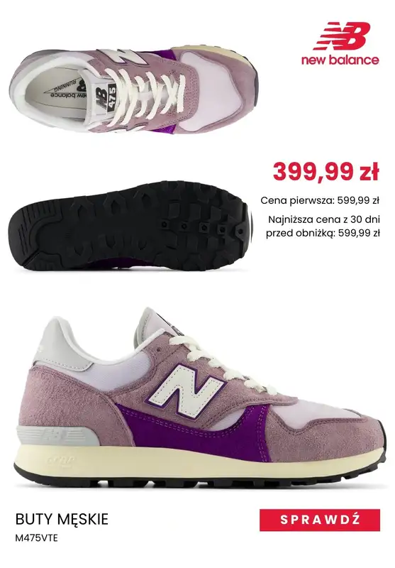New Balance - gazetka promocyjna SALE od piątku 17.01 do czwartku 23.01 - strona 5