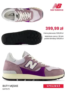 New Balance - gazetka promocyjna SALE od piątku 17.01 do czwartku 23.01 - strona 5 New Balance - gazetka promocyjna SALE od piątku 17.01 do czwartku 23.01 - strona 5