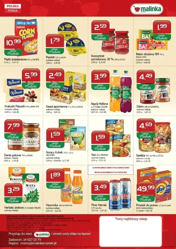 MALINKA - gazetka promocyjna Gazetka od czwartku 16.01 do środy 29.01 - strona 2