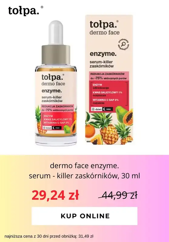 #DZIEŃ BABCI I DZIADKA - gazetka promocyjna Tołpa | Do -45% kosmetyki do pielęgnacji od poniedziałku 20.01 do czwartku 23.01 - strona 4