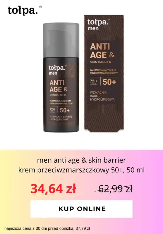 #DZIEŃ BABCI I DZIADKA - gazetka promocyjna Tołpa | Do -45% kosmetyki do pielęgnacji od poniedziałku 20.01 do czwartku 23.01 - strona 2