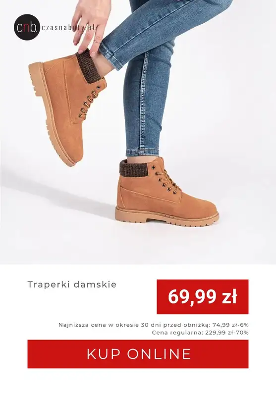 Czasnabuty.pl - gazetka promocyjna Do -70% zimowa wyprzedaż od wtorku 21.01  - strona 9