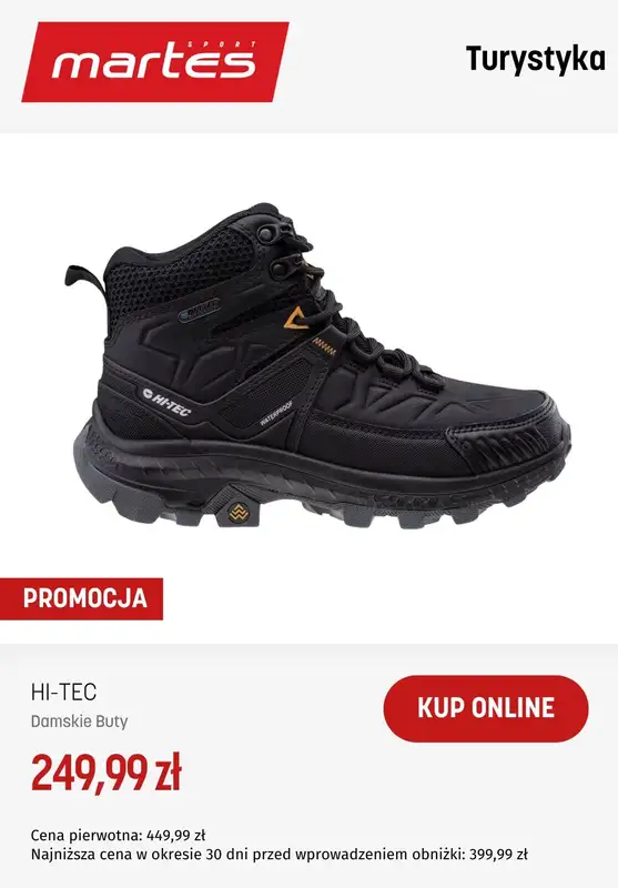 Martes Sport - gazetka promocyjna Dodatkowe -15% na kategorię turystyka od środy 22.01 do środy 22.01 - strona 2