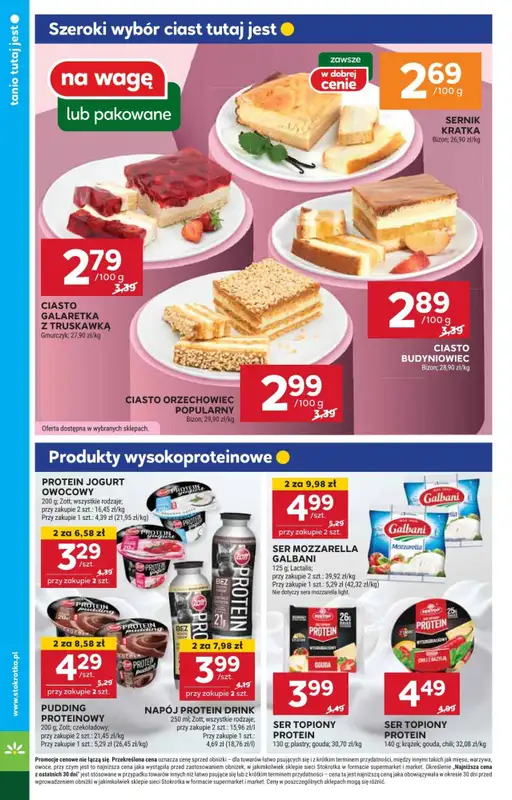 #OKAZJE w sklepach - gazetka promocyjna Stokrotka | Gazetka Supermarket od czwartku 23.01 do środy 29.01 - strona 6