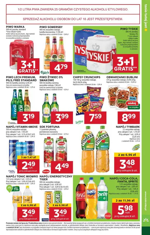 #OKAZJE w sklepach - gazetka promocyjna Stokrotka | Gazetka Supermarket od czwartku 23.01 do środy 29.01 - strona 25