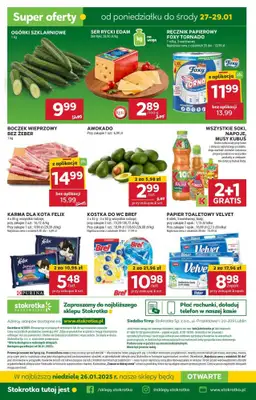 #OKAZJE w sklepach - gazetka promocyjna Stokrotka | Gazetka Supermarket od czwartku 23.01 do środy 29.01 - strona 30 #OKAZJE w sklepach - gazetka promocyjna Stokrotka | Gazetka Supermarket od czwartku 23.01 do środy 29.01 - strona 30