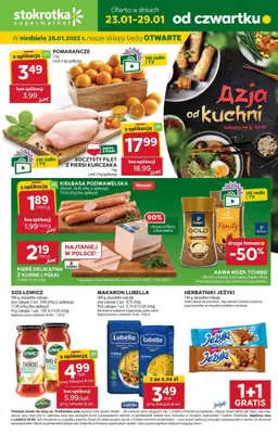 #OKAZJE w sklepach - gazetka promocyjna Stokrotka | Gazetka Supermarket od czwartku 23.01 do środy 29.01 #OKAZJE w sklepach - gazetka promocyjna Stokrotka | Gazetka Supermarket od czwartku 23.01 do środy 29.01