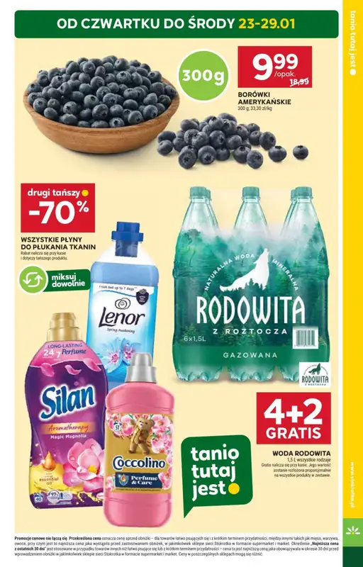 #OKAZJE w sklepach - gazetka promocyjna Stokrotka | Gazetka Supermarket od czwartku 23.01 do środy 29.01 - strona 3