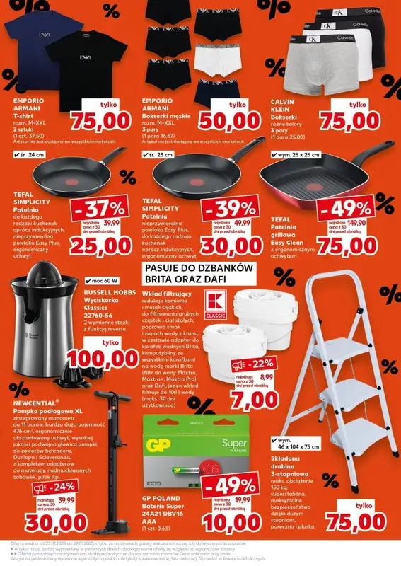 #OKAZJE w sklepach - gazetka promocyjna Oferta Kaufland - Non Food od czwartku 23.01 do środy 29.01 - strona 5