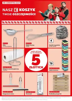 #OKAZJE w sklepach - gazetka promocyjna Oferta Kaufland - Non Food od czwartku 23.01 do środy 29.01 - strona 22