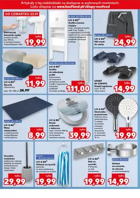 #OKAZJE w sklepach - gazetka promocyjna Oferta Kaufland - Non Food od czwartku 23.01 do środy 29.01 - strona 20