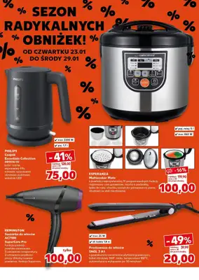 #OKAZJE w sklepach - gazetka promocyjna Oferta Kaufland - Non Food od czwartku 23.01 do środy 29.01 - strona 4