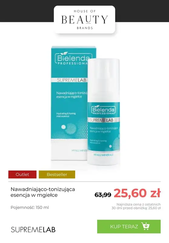 Bielenda Professional - gazetka promocyjna OUTLET - wszystko min. 50% TANIEJ od czwartku 23.01  - strona 3