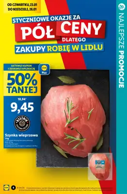 #OKAZJE w sklepach - gazetka promocyjna Niedziela handlowa - sprawdź promocje od czwartku 23.01 do niedzieli 26.01 - strona 9