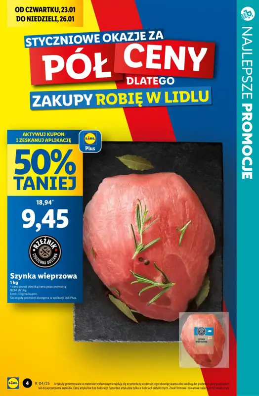 #OKAZJE w sklepach - gazetka promocyjna Niedziela handlowa - sprawdź promocje od czwartku 23.01 do niedzieli 26.01 - strona 9