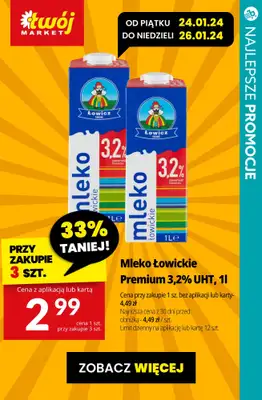 #OKAZJE w sklepach - gazetka promocyjna Niedziela handlowa - sprawdź promocje od czwartku 23.01 do niedzieli 26.01 - strona 4