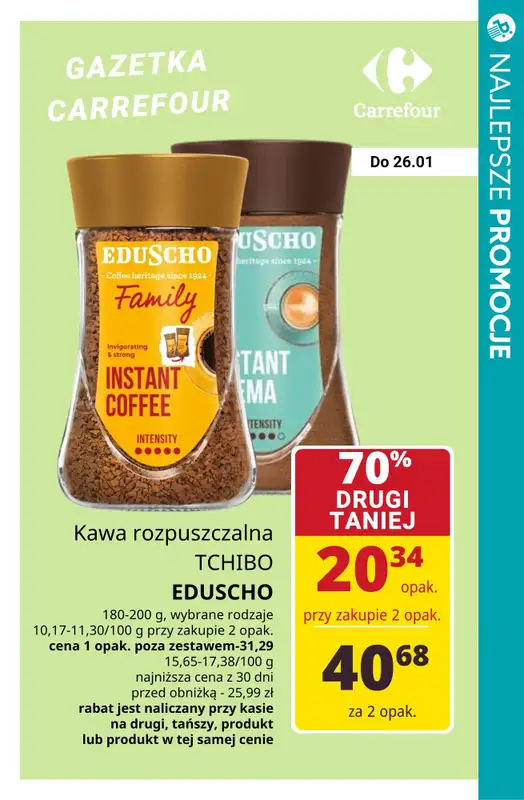 #OKAZJE w sklepach - gazetka promocyjna Niedziela handlowa - sprawdź promocje od czwartku 23.01 do niedzieli 26.01 - strona 6