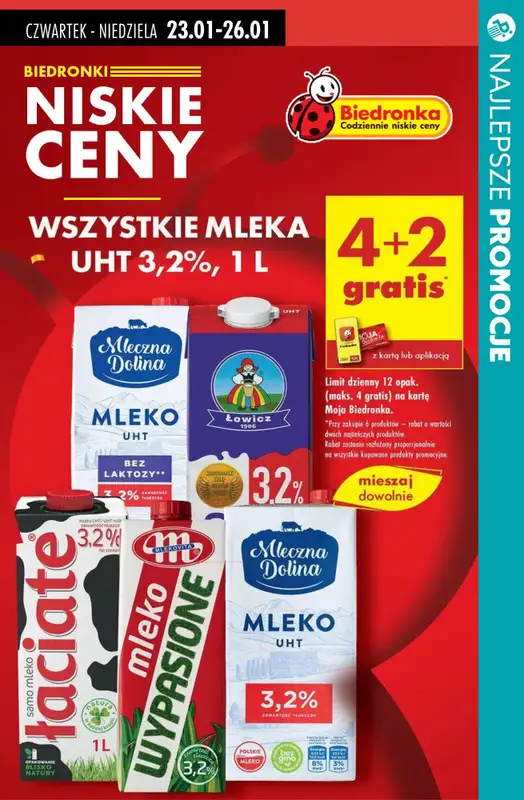#OKAZJE w sklepach - gazetka promocyjna Niedziela handlowa - sprawdź promocje od czwartku 23.01 do niedzieli 26.01 - strona 5