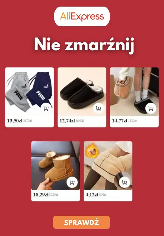 AliExpress - gazetka promocyjna Do -60% sezonowa wyprzedaż od czwartku 23.01 do piątku 07.02 - strona 6