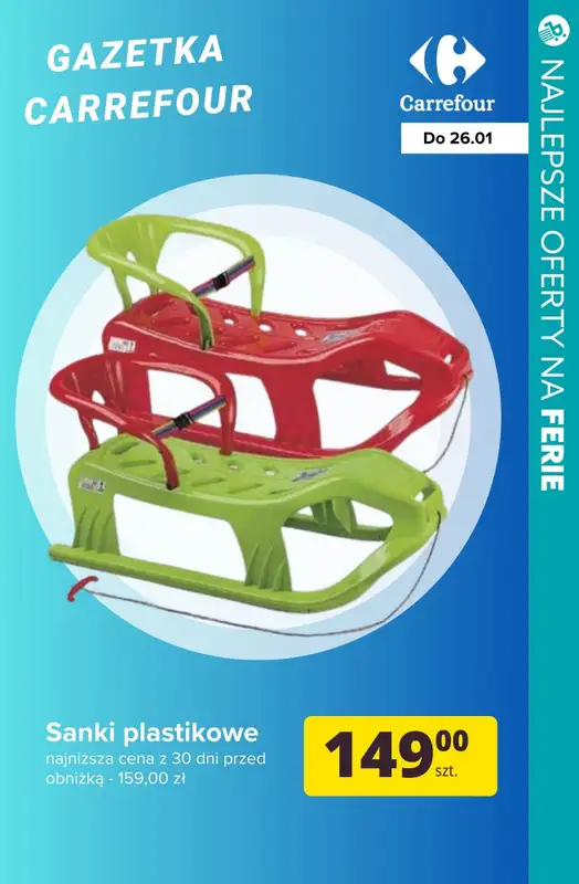 #OKAZJE w sklepach - gazetka promocyjna Zabawy na ferie - najlepsze oferty od czwartku 23.01 do wtorku 28.01 - strona 7