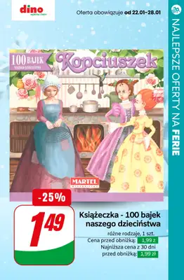 #OKAZJE w sklepach - gazetka promocyjna Zabawy na ferie - najlepsze oferty od czwartku 23.01 do wtorku 28.01 - strona 2 #OKAZJE w sklepach - gazetka promocyjna Zabawy na ferie - najlepsze oferty od czwartku 23.01 do wtorku 28.01 - strona 2
