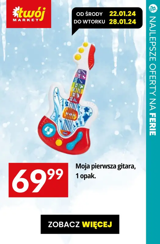 #OKAZJE w sklepach - gazetka promocyjna Zabawy na ferie - najlepsze oferty od czwartku 23.01 do wtorku 28.01 - strona 3