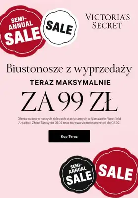 Victoria's Secret - gazetka promocyjna 2 za 1 majtki z wyprzedaży od piątku 24.01 do niedzieli 26.01 - strona 12