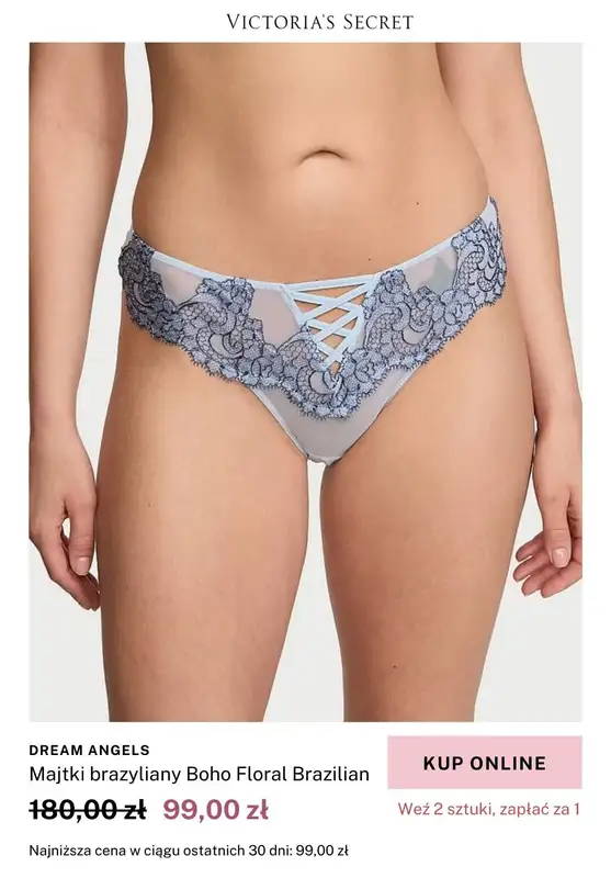 Victoria's Secret - gazetka promocyjna 2 za 1 majtki z wyprzedaży od piątku 24.01 do niedzieli 26.01 - strona 4