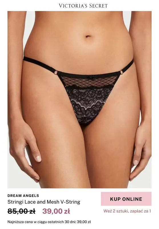 Victoria's Secret - gazetka promocyjna 2 za 1 majtki z wyprzedaży od piątku 24.01 do niedzieli 26.01 - strona 3