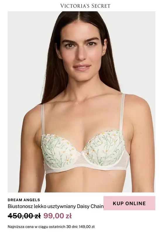 Victoria's Secret - gazetka promocyjna Biustonosze z wyprzedaży za max 99 zł od soboty 25.01 do środy 29.01 - strona 9