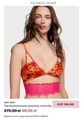 Victoria's Secret - gazetka promocyjna Biustonosze z wyprzedaży za max 99 zł od soboty 25.01 do środy 29.01 - strona 11 Victoria's Secret - gazetka promocyjna Biustonosze z wyprzedaży za max 99 zł od soboty 25.01 do środy 29.01 - strona 11