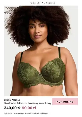 Victoria's Secret - gazetka promocyjna Biustonosze z wyprzedaży za max 99 zł od soboty 25.01 do środy 29.01 - strona 12 Victoria's Secret - gazetka promocyjna Biustonosze z wyprzedaży za max 99 zł od soboty 25.01 do środy 29.01 - strona 12