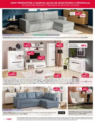 Salony Agata - gazetka promocyjna Gazetka od wtorku 28.01 do soboty 15.02 - strona 4