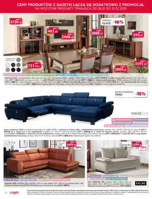 Salony Agata - gazetka promocyjna Gazetka od wtorku 28.01 do soboty 15.02 - strona 6