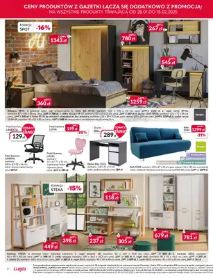 Salony Agata - gazetka promocyjna Gazetka od wtorku 28.01 do soboty 15.02 - strona 8
