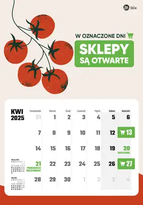 Niedziele handlowe - gazetka promocyjna Niedziele handlowe 2025  do środy 31.12 - strona 4 Niedziele handlowe - gazetka promocyjna Niedziele handlowe 2025  do środy 31.12 - strona 4