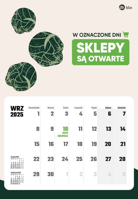 Niedziele handlowe - gazetka promocyjna Niedziele handlowe 2025  do środy 31.12 - strona 9