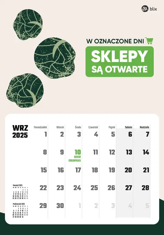 Niedziele handlowe - gazetka promocyjna Niedziele handlowe 2025  do środy 31.12 - strona 9