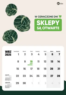 Niedziele handlowe - gazetka promocyjna Niedziele handlowe 2025  do środy 31.12 - strona 9 Niedziele handlowe - gazetka promocyjna Niedziele handlowe 2025  do środy 31.12 - strona 9