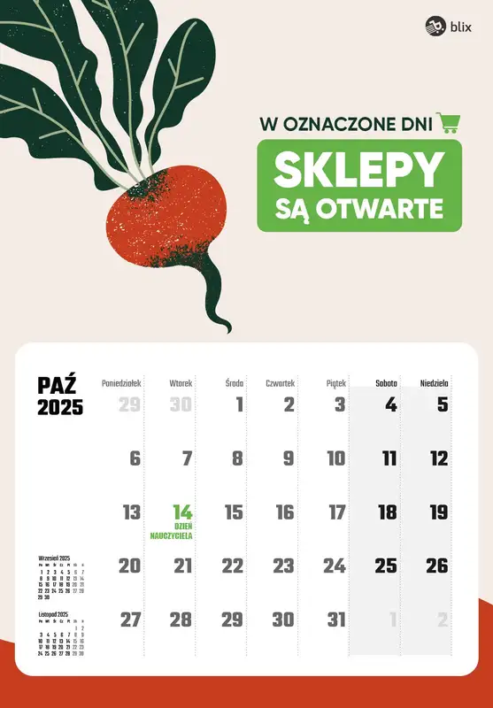 Niedziele handlowe - gazetka promocyjna Niedziele handlowe 2025  do środy 31.12 - strona 10