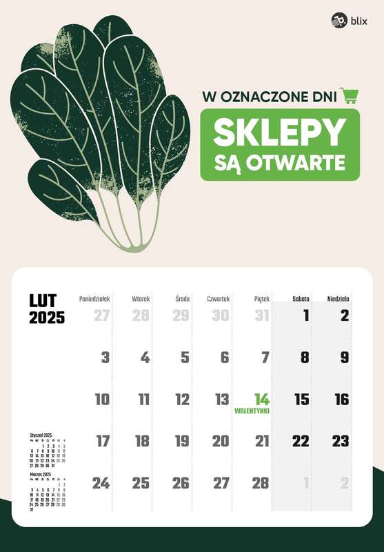 Niedziele handlowe - gazetka promocyjna Niedziele handlowe 2025  do środy 31.12 - strona 2