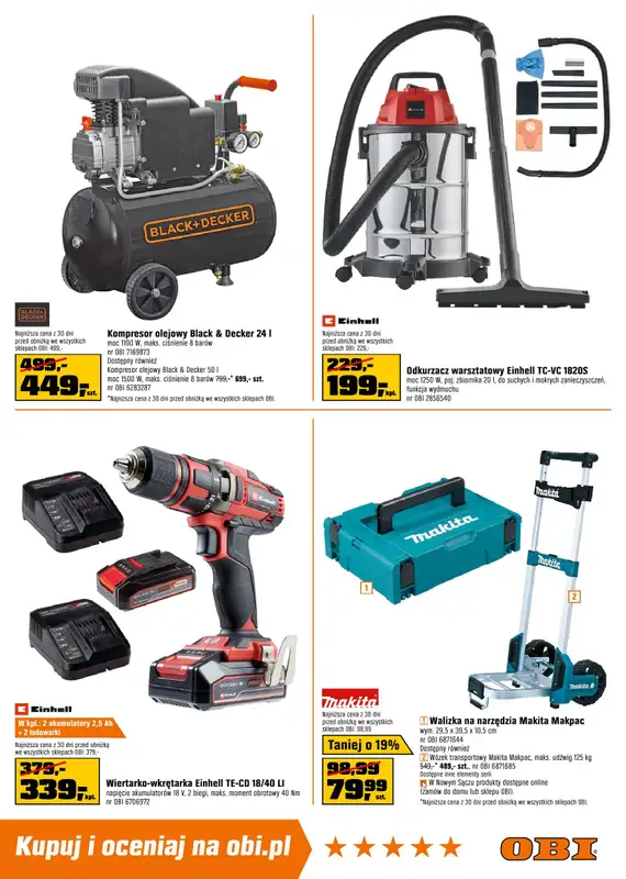 OBI - gazetka promocyjna Gazetka od środy 29.01 do wtorku 18.02 - strona 15