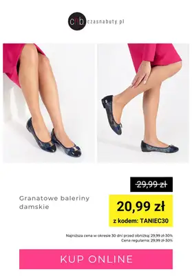 Czasnabuty.pl - gazetka promocyjna -30% na szpilki, czółenka i balerina od środy 29.01 do wtorku 04.03 - strona 7