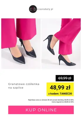 Czasnabuty.pl - gazetka promocyjna -30% na szpilki, czółenka i balerina od środy 29.01 do wtorku 04.03 - strona 5